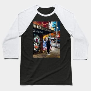 New York City Street Art Graffiti Baseball T-Shirt